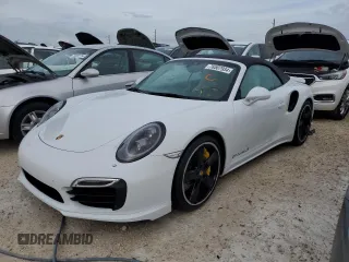 2016 Porsche 911 Turbo S with VIN WP0CD2A99GS178207, listed as a Copart auction lot 76507934 with 0 mi miles and Non Repairable. Bid and sale history available at carsss.com. Image 1.