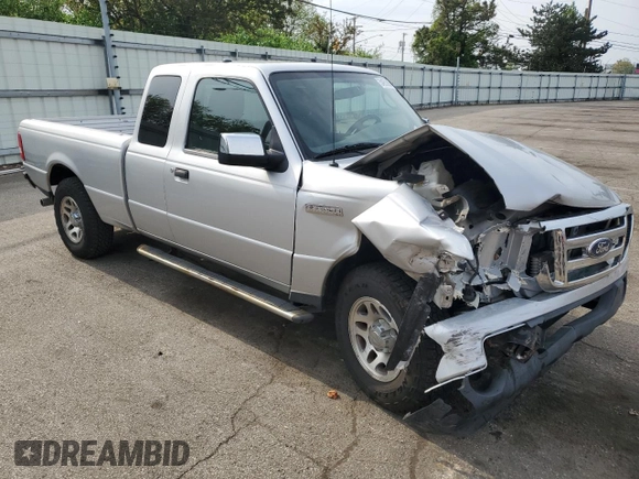 2010 Ford Ranger XLT with VIN 1FTKR4EE6APA01141, listed as a Copart auction lot 54953855 with 130,607 mi miles and Salvage title. Bid and sale history available at DreamBid. Image 4.