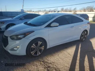 2014 Hyundai Elantra Coupe with VIN KMHDH6AH8EU027587, listed as a Copart auction lot 41421355 with 141,073 mi miles and Clean Title. Bid and sale history available at carsss.com. Image 1.