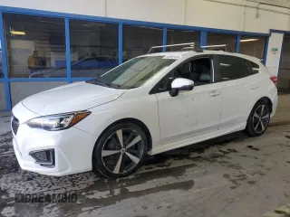 2018 Subaru Impreza Sport with VIN 4S3GTAM61J3736018, listed as a Copart auction lot 50981655 with 111,869 mi miles and Salvage Title. Bid and sale history available at carsss.com. Image 1.