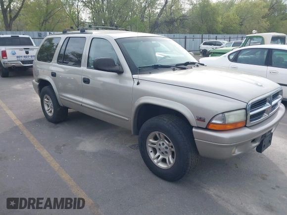 2002 Dodge Durango SLT z VIN 1B4HS48N72F138622, wystawiony jako IAAI lot #42111252 z przebiegiem 150 653 mil mil oraz . Historia ofert i sprzedaży dostępna na DreamBid. Obrazek 1.