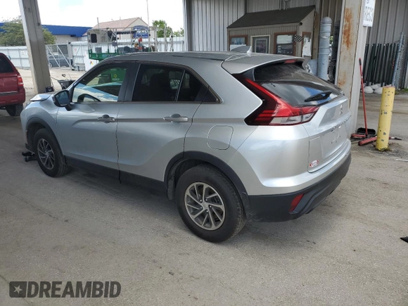 2022 Mitsubishi Eclipse Cross ES with VIN JA4ATUAA8NZ069137, listed as a Copart auction lot 58232065 with 68,511 mi miles and Salvage title. Bid and sale history available at DreamBid. Image 2.