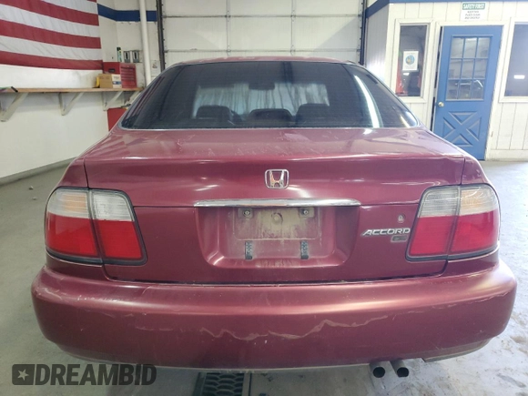 1997 Honda Accord EX with VIN 1HGCD5661VA019511, listed as a Copart auction lot 46363695 with 240,030 mi miles and Salvage Title. Bid and sale history available at carsss.com. Image 6.