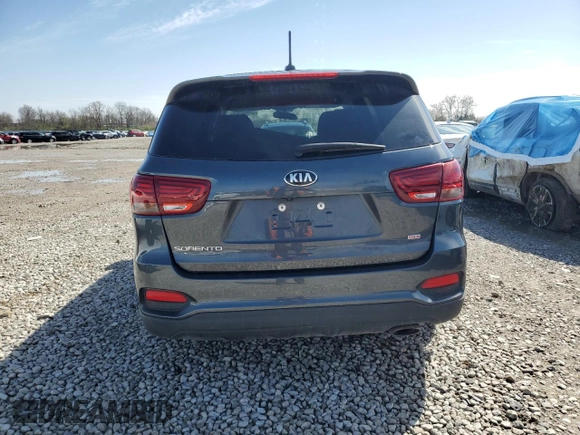 2020 Kia Sorento LX with VIN 5XYPG4A36LG679474, listed as a Copart auction lot 51994365 with 66,348 mi miles and Salvage Title. Bid and sale history available at carsss.com. Image 6.