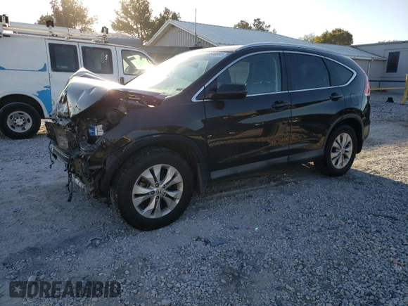2014 Honda CR-V EX-L with VIN 2HKRM4H72EH646798, listed as a Copart auction lot 73548064 with 166,147 mi miles and Salvage Title. Bid and sale history available at carsss.com. Image 1.