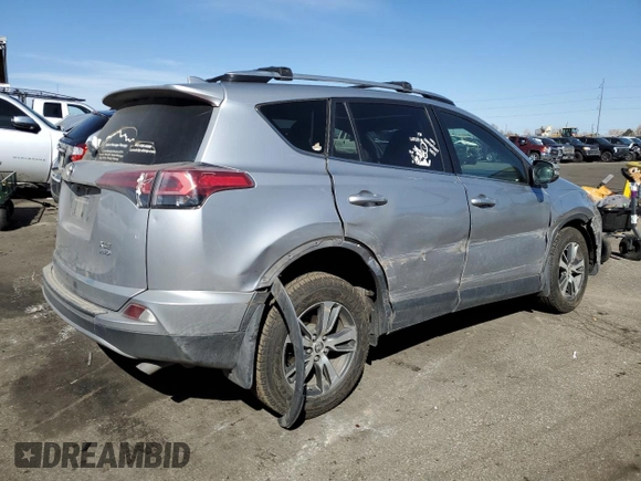 2018 Toyota RAV4 XLE with VIN JTMRFREV6JD244065, listed as a Copart auction lot 49099265 with 121,698 mi miles and Salvage Title. Bid and sale history available at carsss.com. Image 3.