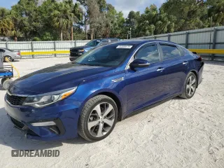 2019 Kia Optima S with VIN 5XXGT4L33KG367625, listed as a Copart auction lot 45300675 with 65,036 mi miles and Salvage Title. Bid and sale history available at carsss.com. Image 1.