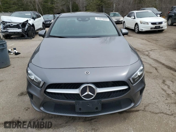 2019 Mercedes-Benz A 220 with VIN WDD3G4FB2KW031250, listed as a Copart auction lot 51075025 with 104,011 mi miles and Salvage Title. Bid and sale history available at DreamBid. Image 5.