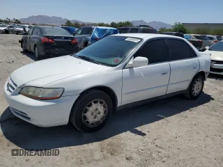 2001 Honda Accord LX with VIN JHMCG56491C015305, listed as a Copart auction lot 60828875 with 185,525 mi miles and Salvage title. Bid and sale history available at DreamBid. Image 1.