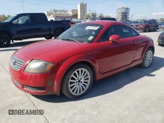 2002 Audi TT ALMS Edition with VIN TRUWT28N021008924, listed as a Copart auction lot 50767385 with 0 mi miles and Salvage Title. Bid and sale history available at carsss.com. Image 1.
