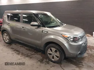 2016 Kia Soul with VIN KNDJN2A25G7358844, listed as a IAAI auction lot 41370917 with 99,498 mi miles. Bid and sale history available at carsss.com. Image 1.