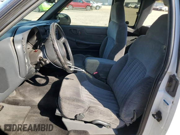 2001 Chevrolet S-10 LS with VIN 1GCCS195218201848, listed as a Copart auction lot 77393634 with 113,865 mi miles and Salvage Title. Bid and sale history available at DreamBid. Image 7.