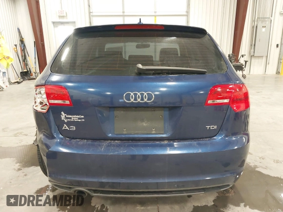 2011 Audi A3 2.0 TDI Premium Plus with VIN WAUKJAFM4BA079933, listed as a IAAI auction lot 41365408 with 161,024 mi miles. Bid and sale history available at carsss.com. Image 16.
