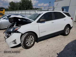 2020 Chevrolet Equinox LS z VIN 2GNAXHEV8L6131585, wystawiony jako Copart lot #45272745 z przebiegiem 105 347 mil mil oraz Nie do naprawy • Non repairable. Historia ofert i sprzedaży dostępna na DreamBid. Obrazek 1.