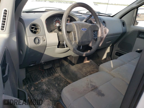 2008 Ford F-150 XL with VIN 1FTRF12228KF06584, listed as a Copart auction lot 51253315 with 128,244 mi miles and Salvage Title. Bid and sale history available at carsss.com. Image 8.