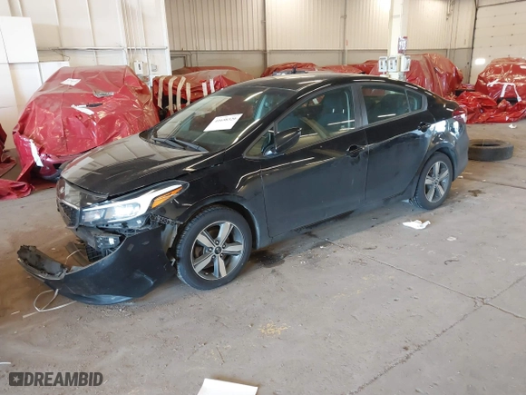 2018 Kia Forte LX with VIN 3KPFL4A71JE261201, listed as a IAAI auction lot 41658320 with 146,872 mi miles. Bid and sale history available at carsss.com. Image 17.