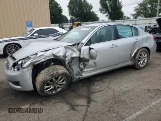 2008 Infiniti G35 Journey with VIN JNKBV61E68M206529, listed as a Copart auction lot 61417315 with 83,186 mi miles and Salvage title. Bid and sale history available at DreamBid. Image 1.