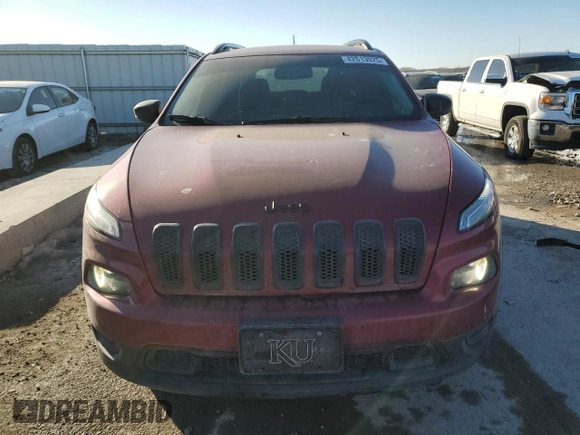 2017 Jeep Cherokee Sport with VIN 1C4PJMAB1HW529548, listed as a Copart auction lot 42513925 with 104,311 mi miles and Salvage title. Bid and sale history available at DreamBid. Image 5.