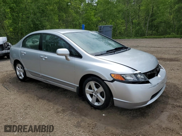 2006 Honda Civic LX with VIN 2HGFA16506H009951, listed as a Copart auction lot 58567355 with 140,813 mi miles and Clean title. Bid and sale history available at DreamBid. Image 4.