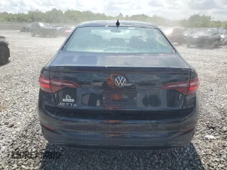 2024 Volkswagen Jetta Sport with VIN 3VWBM7BU9RM100191, listed as a Copart auction lot 56116275 with 12,260 mi miles and Salvage title. Bid and sale history available at DreamBid. Image 6.