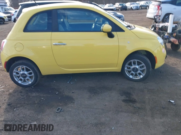2013 FIAT 500 Pop with VIN 3C3CFFARXDT584755, listed as a IAAI auction lot 41623090 with 87,776 mi miles. Bid and sale history available at carsss.com. Image 13.