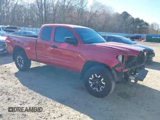 2018 Toyota Tacoma SR with VIN 5TFRX5GN9JX124598, listed as a IAAI auction lot 41666257 with 120,555 mi miles and . Bid and sale history available at carsss.com. Image 1.