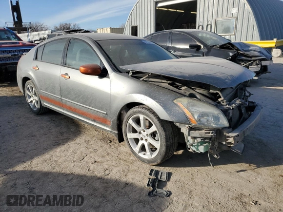2008 Nissan Maxima 3.5 SL with VIN 1N4BA41E18C814052, listed as a Copart auction lot 84157804 with 131,039 mi miles and Salvage Title. Bid and sale history available at carsss.com. Image 4.