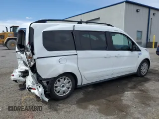 2016 Ford Transit Connect XLT with VIN NM0GE9F72G1241648, listed as a Copart auction lot 48714445 with 99,565 mi miles and Salvage title. Bid and sale history available at DreamBid. Image 3.