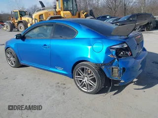 2010 Scion tC with VIN JTKDE3B78A0315248, listed as a IAAI auction lot 41442648 with 125,037 mi miles. Bid and sale history available at carsss.com. Image 3.