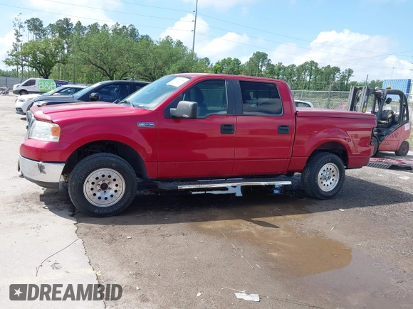 2008 Ford F-150 XLT with VIN 1FTPW14518FA62606, listed as a IAAI auction lot 41923904 with 123,010 mi miles. Bid and sale history available at carsss.com. Image 15.