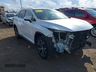 2018 Lexus RX with VIN JTJGZKCA9J2000733, listed as a IAAI auction lot 41147392 with 62,161 mi miles. Bid and sale history available at carsss.com. Image 1.