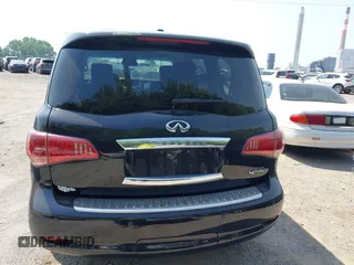 2014 Infiniti QX80 with VIN JN8AZ2NEXE9064144, listed as a IAAI auction lot 42810995 with 210,231 mi miles and . Bid and sale history available at DreamBid. Image 16.