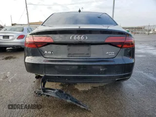 2017 Audi A8 L Sport with VIN WAU43AFD3HN016648, listed as a Copart auction lot 52583745 with 148,562 mi miles and Clean Title. Bid and sale history available at carsss.com. Image 6.