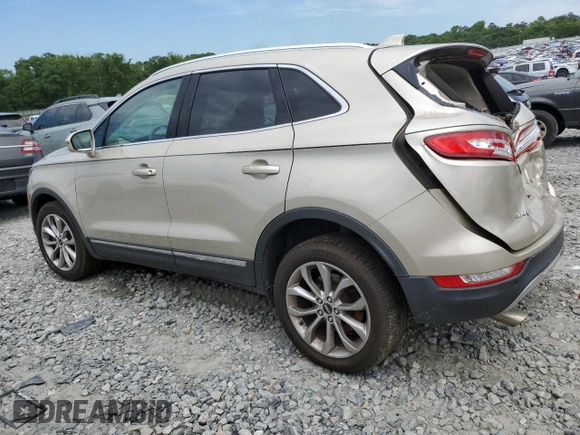 2017 Lincoln MKC Select with VIN 5LMCJ2D91HUL20326, listed as a Copart auction lot 55759715 with 52,352 mi miles and Salvage title. Bid and sale history available at DreamBid. Image 2.