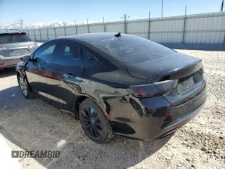 2015 Chrysler 200 S with VIN 1C3CCCBG0FN599451, listed as a Copart auction lot 50691965 with 165,464 mi miles and Salvage Title. Bid and sale history available at DreamBid. Image 2.