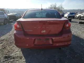 2014 Dodge Avenger SE with VIN 1C3CDZAB1EN214872, listed as a Copart auction lot 49415435 with 189,246 mi miles and Salvage Title. Bid and sale history available at carsss.com. Image 6.