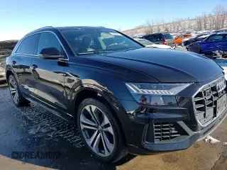 2019 Audi Q8 Prestige with VIN WA1CVAF11KD045541, listed as a Copart auction lot 87643435 with 62,807 mi miles and Salvage title. Bid and sale history available at DreamBid. Image 14.