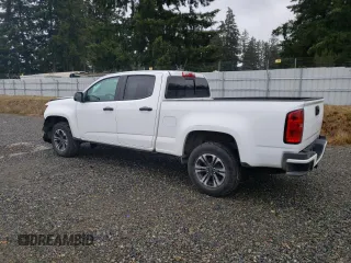 2021 Chevrolet Colorado 4WD Z71 z VIN 1GCGTDEN5M1107059, wystawiony jako Copart lot #46185225 z przebiegiem 71 987 mil mil oraz Szkoda całkowita • Salvage title. Historia ofert i sprzedaży dostępna na DreamBid. Obrazek 2.