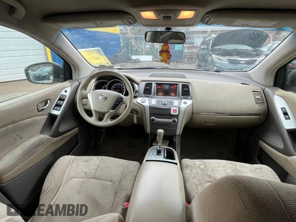 2012 Nissan Murano S with VIN JN8AZ1MW1CW210109, listed as a Copart auction lot 49190345 with 154,924 mi miles and Clean Title. Bid and sale history available at DreamBid. Image 9.