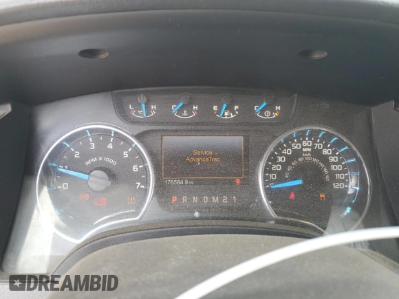 2013 Ford F-150 XL with VIN 1FTFW1ET1DKF57964, listed as a Copart auction lot 58801885 with 176,584 mi miles and Salvage title. Bid and sale history available at DreamBid. Image 9.