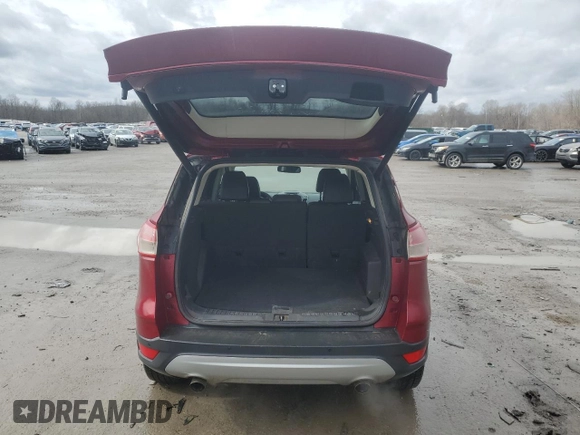 2015 Ford Escape Titanium with VIN 1FMCU0J94FUC07325, listed as a Copart auction lot 46539625 with 205,868 mi miles and Salvage Title. Bid and sale history available at DreamBid. Image 6.