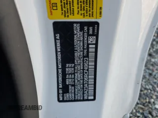 2024 BMW 4 Series 430i z VIN WBA23AT06RCP49623, wystawiony jako Copart lot #44068535 z przebiegiem 35 431 mil mil oraz Szkoda całkowita • Salvage title. Historia ofert i sprzedaży dostępna na DreamBid. Obrazek 12.