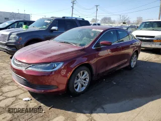 2017 Chrysler 200 Touring with VIN 1C3CCCFB7HN502893, listed as a Copart auction lot 46135855 with 109,001 mi miles and Clean Title. Bid and sale history available at carsss.com. Image 1.
