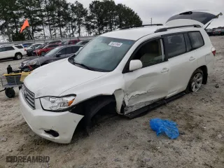 2008 Toyota Highlander with VIN JTEDS41A482028468, listed as a Copart auction lot 50337065 with 187,080 mi miles and Salvage Title. Bid and sale history available at carsss.com. Image 1.