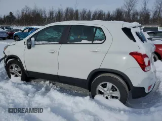 2017 Chevrolet Trax LS with VIN KL7CJNSB4HB129605, listed as a Copart auction lot 84695884 with 150,242 mi miles and Non Repairable. Bid and sale history available at carsss.com. Image 2.