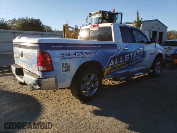 2013 Ram 1500 Big Horn z VIN 1C6RR6GT2DS694028, wystawiony jako Copart lot #83649104 z przebiegiem 133 152 mil mil oraz Szkoda całkowita • Salvage title. Historia ofert i sprzedaży dostępna na DreamBid. Obrazek 3.