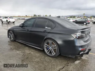 2015 BMW M3 with VIN WBS3C9C51FP805725, listed as a Copart auction lot 73618122 with 77,864 mi miles. Bid and sale history available at carsss.com. Image 2.