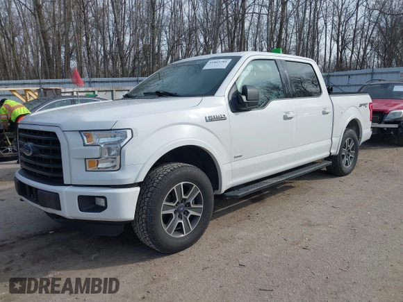 2016 Ford F-150 XLT with VIN 1FTEW1EP4GFC58013, listed as a IAAI auction lot 41805781 with 164,385 mi miles. Bid and sale history available at carsss.com. Image 18.