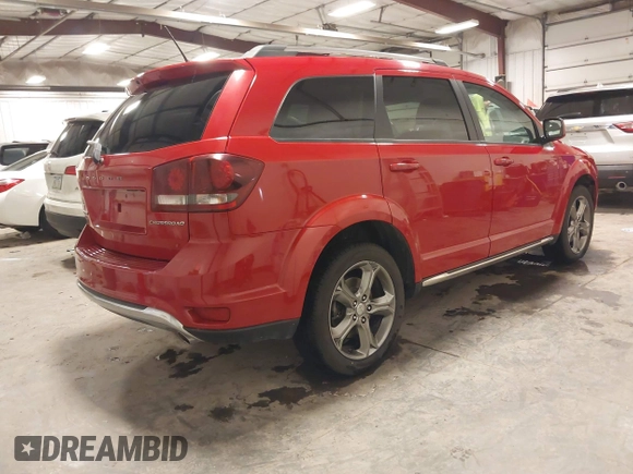 2017 Dodge Journey Crossroad Plus with VIN 3C4PDDGGXHT553461, listed as a IAAI auction lot 41401851 with 123,952 mi miles and . Bid and sale history available at DreamBid. Image 4.