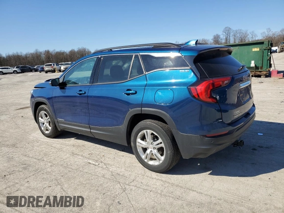 2019 GMC Terrain SLE with VIN 3GKALTEV6KL355704, listed as a Copart auction lot 50645875 with 75,463 mi miles and Salvage Title. Bid and sale history available at DreamBid. Image 2.